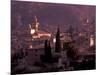 View of Town and Cartuja de Valledemossa, Mallorca, Balearics, Spain-Walter Bibikow-Mounted Photographic Print