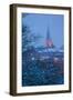 View of Town and Crooked Spire Church, Chesterfield, Derbyshire, England, United Kingdom, Europe-Frank Fell-Framed Photographic Print