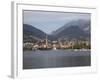 View of Town and Lake, Lecco, Lake Como, Lombardy, Italian Lakes, Italy, Europe-Frank Fell-Framed Photographic Print