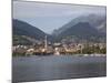 View of Town and Lake, Lecco, Lake Como, Lombardy, Italian Lakes, Italy, Europe-Frank Fell-Mounted Photographic Print