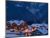 View of Town and Le Croisette Area, Courchevel 1850, French Alps, Savoie, France-Walter Bibikow-Mounted Photographic Print