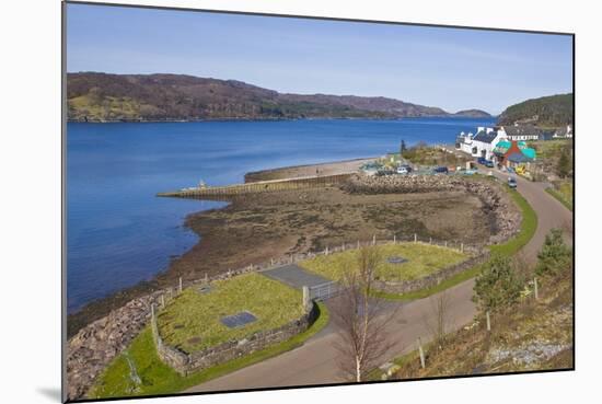 View of Town Based on Lake Shore, Shieldaig, Scotland, United Kingdom-Stefano Amantini-Mounted Photographic Print