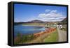 View of Town Based on Lakeshore, Applecross, Scotland, United Kingdom-Stefano Amantini-Framed Stretched Canvas