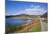 View of Town Based on Lakeshore, Applecross, Scotland, United Kingdom-Stefano Amantini-Mounted Photographic Print