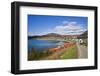 View of Town Based on Lakeshore, Applecross, Scotland, United Kingdom-Stefano Amantini-Framed Photographic Print