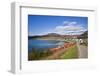 View of Town Based on Lakeshore, Applecross, Scotland, United Kingdom-Stefano Amantini-Framed Photographic Print