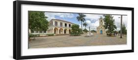 View of town center, Vinales, Pinar del Rio Province, Cuba-null-Framed Photographic Print