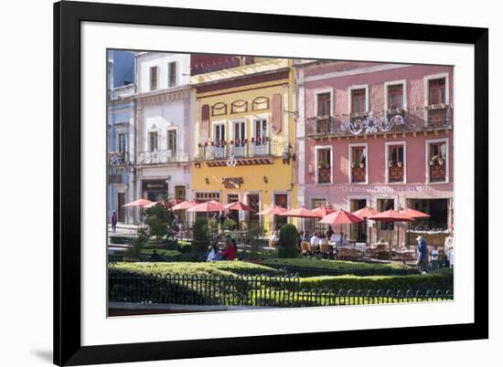 View of town centre, Guanajuato, Mexico, North America-Peter Groenendijk-Framed Photographic Print