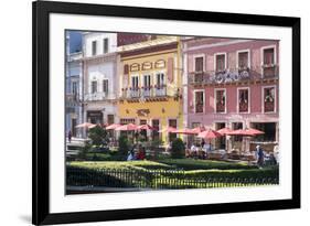 View of town centre, Guanajuato, Mexico, North America-Peter Groenendijk-Framed Photographic Print