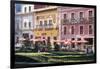 View of town centre, Guanajuato, Mexico, North America-Peter Groenendijk-Framed Photographic Print