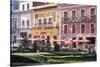 View of town centre, Guanajuato, Mexico, North America-Peter Groenendijk-Stretched Canvas