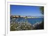 View of Town from Lantivy Seaside, Ajaccio, Corsica, France-Massimo Borchi-Framed Photographic Print