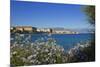 View of Town from Lantivy Seaside, Ajaccio, Corsica, France-Massimo Borchi-Mounted Photographic Print