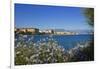 View of Town from Lantivy Seaside, Ajaccio, Corsica, France-Massimo Borchi-Framed Photographic Print