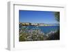 View of Town from Lantivy Seaside, Ajaccio, Corsica, France-Massimo Borchi-Framed Photographic Print