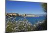 View of Town from Lantivy Seaside, Ajaccio, Corsica, France-Massimo Borchi-Mounted Photographic Print