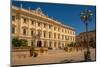 View of Town Hall in Piazza d'Italia in Sassari, Sassari, Sardinia, Italy, Mediterranean, Europe-Frank Fell-Mounted Photographic Print