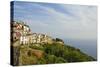 View of Town on Coastline-Stefano Amantini-Stretched Canvas