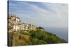 View of Town on Coastline-Stefano Amantini-Stretched Canvas