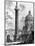 View of Trajan's Column and the Church of Ss Nome Di Maria, from the 'Views of Rome' Series, C.1760-Giovanni Battista Piranesi-Mounted Giclee Print