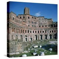 View of Trajans Market, 1st Century-Apollodorus of Damascus-Stretched Canvas