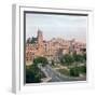 View of Trajans Market from the Forum of Trajan-Apollodorus of Damascus-Framed Photographic Print