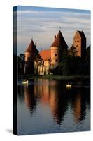 View of Trakai Island Castle-null-Stretched Canvas