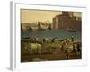 View of Trani Port-Jacob Philipp Hackert-Framed Giclee Print