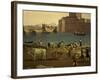 View of Trani Port-Jacob Philipp Hackert-Framed Giclee Print