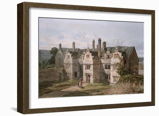 View of Trerice, Cornwall, 1819-George Shepherd-Framed Giclee Print