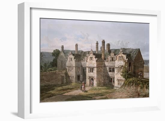 View of Trerice, Cornwall, 1819-George Shepherd-Framed Giclee Print