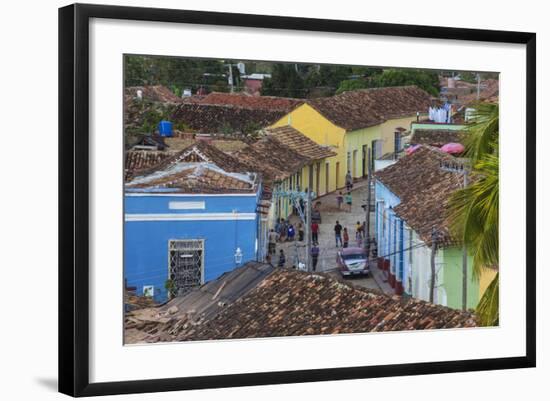 View of Trinidad, Sancti Spiritus Province, Cuba, West Indies, Caribbean, Central America-Jane Sweeney-Framed Photographic Print