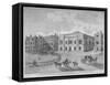 View of Trinity House from Trinity Square, City of London, 1799-null-Framed Stretched Canvas