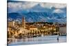 View of Trogir, Croatia, Europe-Laura Grier-Stretched Canvas