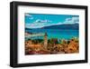 View of Trogir, UNESCO World Heritage Site, Croatia, Europe-Laura Grier-Framed Photographic Print