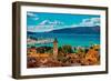 View of Trogir, UNESCO World Heritage Site, Croatia, Europe-Laura Grier-Framed Photographic Print