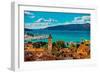 View of Trogir, UNESCO World Heritage Site, Croatia, Europe-Laura Grier-Framed Photographic Print