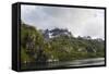 View of Trolfjord, Nordland, Norway, Scandinavia, Europe-Michael Nolan-Framed Stretched Canvas