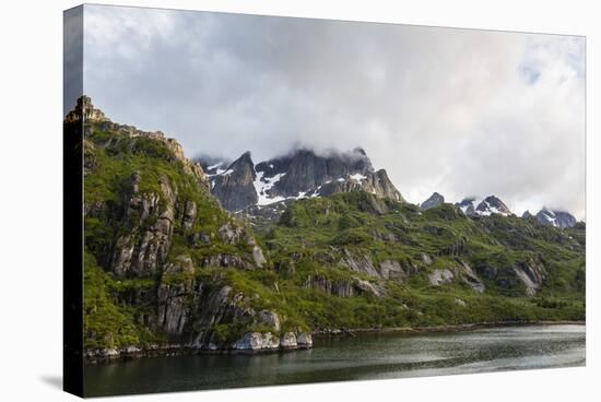 View of Trolfjord, Nordland, Norway, Scandinavia, Europe-Michael Nolan-Stretched Canvas