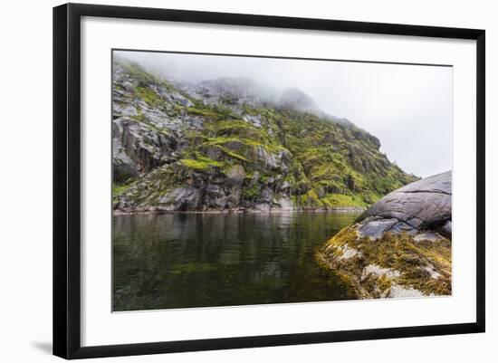 View of Trolfjord, Nordland, Norway, Scandinavia, Europe-Michael Nolan-Framed Photographic Print