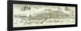 View of Turin, 1672-Giovanni Tommaso Borgonio-Framed Giclee Print