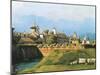 View of Turin from the Side of the Royal Garden, 1745-Bernardo Bellotto-Mounted Giclee Print