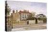 View of Turret House, Lambeth, London, 1880-John Crowther-Stretched Canvas