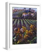 View of Tuscany-Clif Hadfield-Framed Art Print