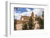 View of Two Towers Bridge from the Fairyland Trail in Bryce Canyon National Park, Utah, United Stat-Michael Nolan-Framed Photographic Print