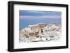 View of typical architecture and white houses of the old medieval town at sunset, Ostuni, Province -Roberto Moiola-Framed Photographic Print