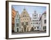 View of Typical Houses known as Three Brothers-Massimo Borchi-Framed Photographic Print