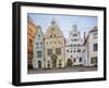 View of Typical Houses known as Three Brothers-Massimo Borchi-Framed Photographic Print