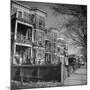 View of Typical Middle Calss Homes in Irish Neighborhood-Walter Sanders-Mounted Photographic Print