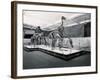 View of Tyrannosaur Skeletons in Museum-null-Framed Photographic Print